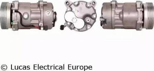 Lucas Electrical ACP191 - Компрессор кондиционера unicars.by