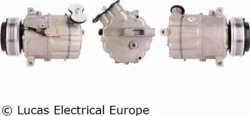 Lucas Electrical ACP198 - Компрессор кондиционера unicars.by