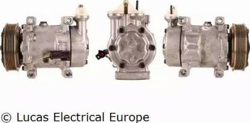 Lucas Electrical ACP197 - Компрессор кондиционера unicars.by