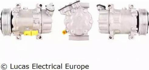 Lucas Electrical ACP144 - Компрессор кондиционера unicars.by