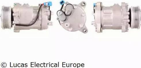 Lucas Electrical ACP146 - Компрессор кондиционера unicars.by