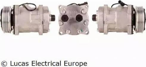 Lucas Electrical ACP156 - Компрессор кондиционера unicars.by