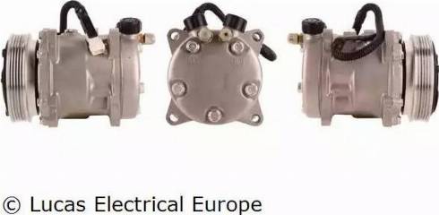 Lucas Electrical ACP151 - Компрессор кондиционера unicars.by