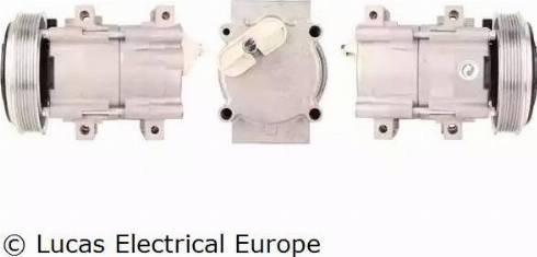 Lucas Electrical ACP166 - Компрессор кондиционера unicars.by