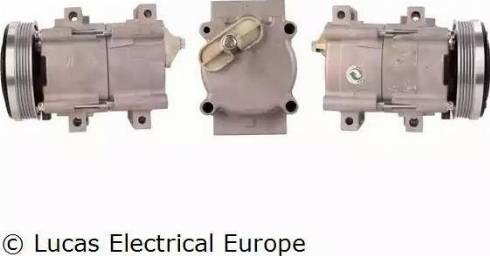 Lucas Electrical ACP168 - Компрессор кондиционера unicars.by