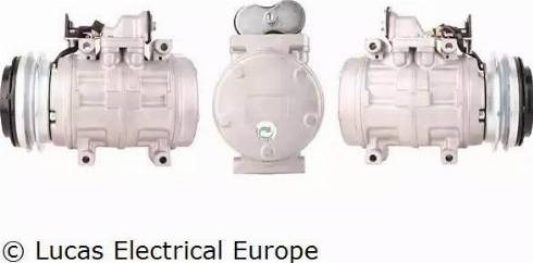 Lucas Electrical ACP167 - Компрессор кондиционера unicars.by