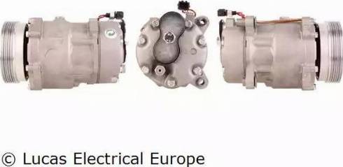 Lucas Electrical ACP102 - Компрессор кондиционера unicars.by