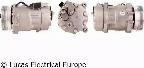 Lucas Electrical ACP107 - Компрессор кондиционера unicars.by