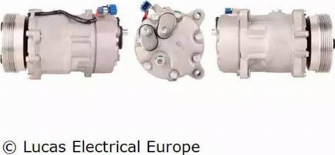 Lucas Electrical ACP115 - Компрессор кондиционера unicars.by