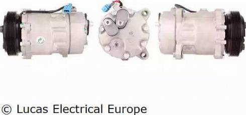 Lucas Electrical ACP116 - Компрессор кондиционера unicars.by