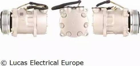 Lucas Electrical ACP135 - Компрессор кондиционера unicars.by