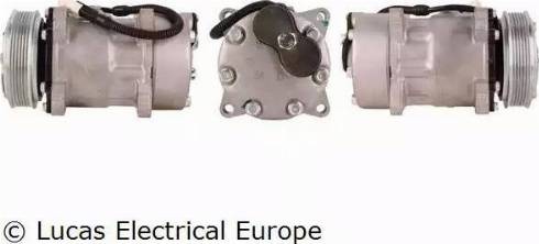 Lucas Electrical ACP131 - Компрессор кондиционера unicars.by