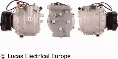 Lucas Electrical ACP126 - Компрессор кондиционера unicars.by