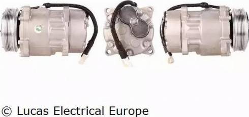 Lucas Electrical ACP120 - Компрессор кондиционера unicars.by