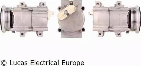 Lucas Electrical ACP128 - Компрессор кондиционера unicars.by