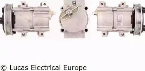 Lucas Electrical ACP174 - Компрессор кондиционера unicars.by