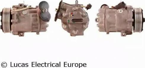 Lucas Electrical ACP841 - Компрессор кондиционера unicars.by