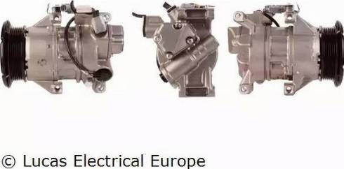 Lucas Electrical ACP806 - Компрессор кондиционера unicars.by