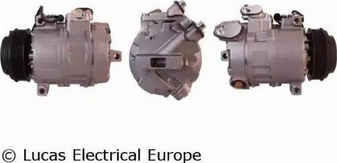 Lucas Electrical ACP884 - Компрессор кондиционера unicars.by