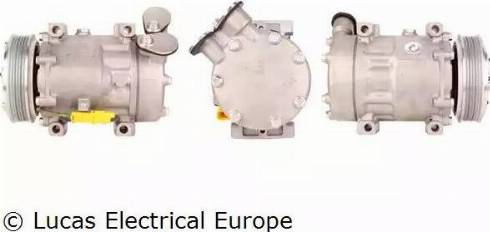 Lucas Electrical ACP398 - Компрессор кондиционера unicars.by