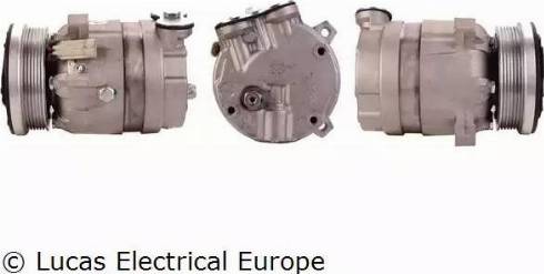 Lucas Electrical ACP348 - Компрессор кондиционера unicars.by