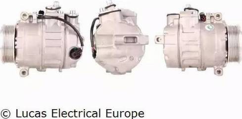 Lucas Electrical ACP356 - Компрессор кондиционера unicars.by