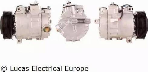 Lucas Electrical ACP368 - Компрессор кондиционера unicars.by