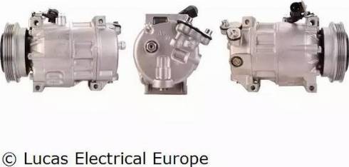 Lucas Electrical ACP362 - Компрессор кондиционера unicars.by