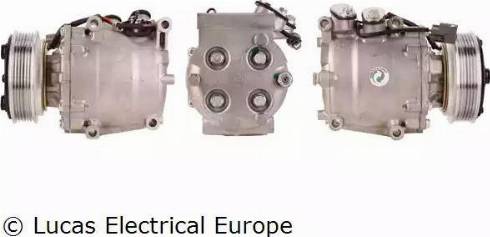 Lucas Electrical ACP307 - Компрессор кондиционера unicars.by