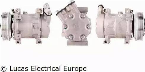 Lucas Electrical ACP386 - Компрессор кондиционера unicars.by