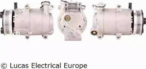 Lucas Electrical ACP334 - Компрессор кондиционера unicars.by