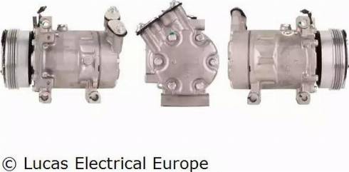 Lucas Electrical ACP337 - Компрессор кондиционера unicars.by