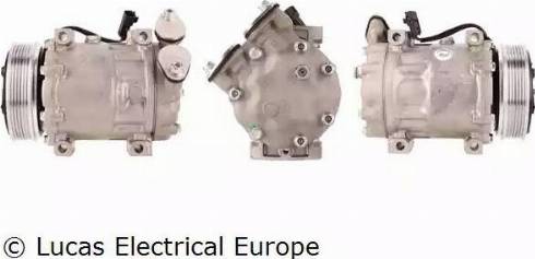 Lucas Electrical ACP326 - Компрессор кондиционера unicars.by