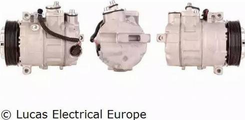 Lucas Electrical ACP378 - Компрессор кондиционера unicars.by