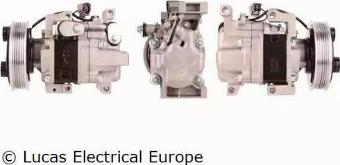 Lucas Electrical ACP377 - Компрессор кондиционера unicars.by