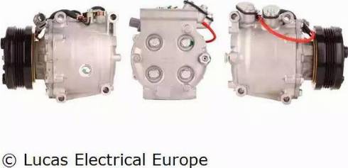 Lucas Electrical ACP249 - Компрессор кондиционера unicars.by