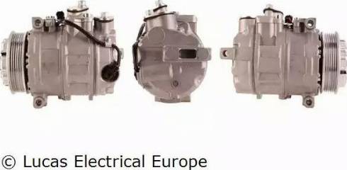 Lucas Electrical ACP241 - Компрессор кондиционера unicars.by