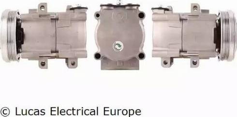 Lucas Electrical ACP248 - Компрессор кондиционера unicars.by