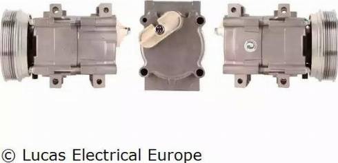 Lucas Electrical ACP247 - Компрессор кондиционера unicars.by