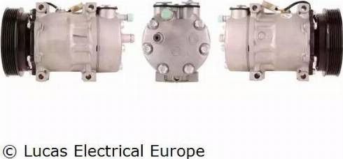 Lucas Electrical ACP259 - Компрессор кондиционера unicars.by