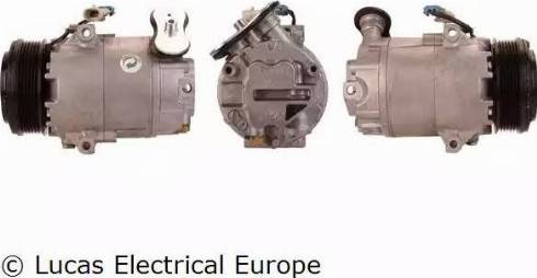 Lucas Electrical ACP254 - Компрессор кондиционера unicars.by