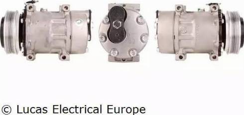 Lucas Electrical ACP256 - Компрессор кондиционера unicars.by