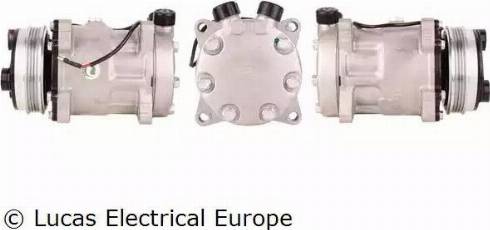 Lucas Electrical ACP258 - Компрессор кондиционера unicars.by