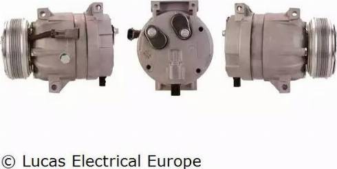 Lucas Electrical ACP257 - Компрессор кондиционера unicars.by