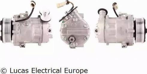 Lucas Electrical ACP205 - Компрессор кондиционера unicars.by