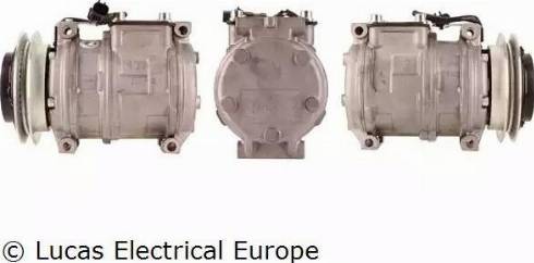 Lucas Electrical ACP206 - Компрессор кондиционера unicars.by