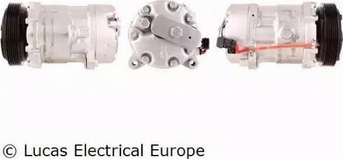 Lucas Electrical ACP202 - Компрессор кондиционера unicars.by