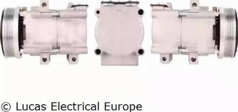 Lucas Electrical ACP207 - Компрессор кондиционера unicars.by