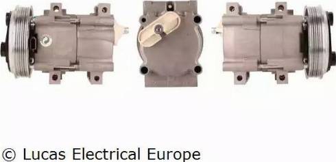 Lucas Electrical ACP215 - Компрессор кондиционера unicars.by