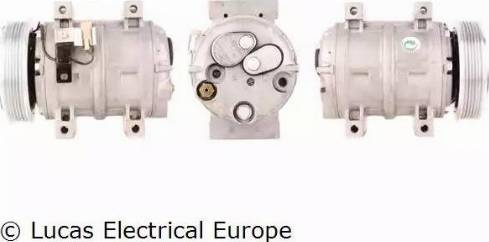 Lucas Electrical ACP217 - Компрессор кондиционера unicars.by